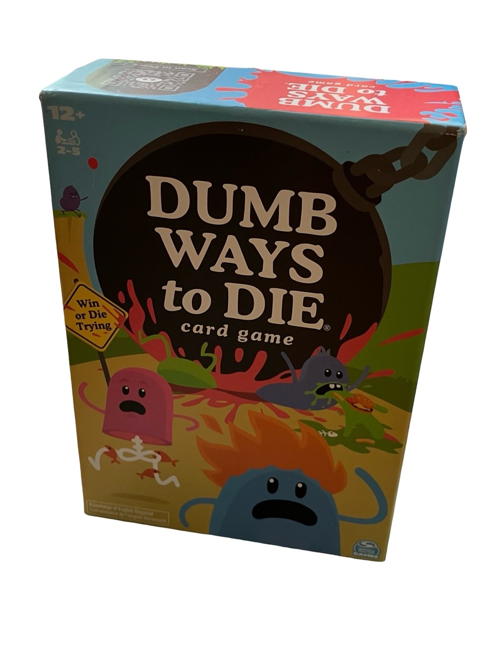 Spin Master Games, Dumb Ways to Die, The Viral Meme Card Game By Multicolor NEW